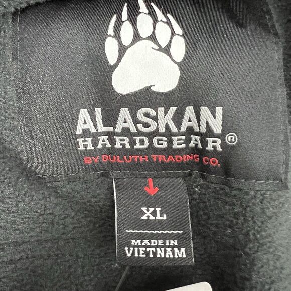Alaskan Hardgear Jacket Mens XL Black Thaw Depth Fleece Full Zip Outdoor New - Picture 12 of 16
